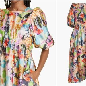 Gorgeous Stine Goya Abstract Floral Print